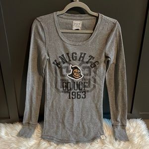 Gray UCF knights long sleeve shirt size medium
